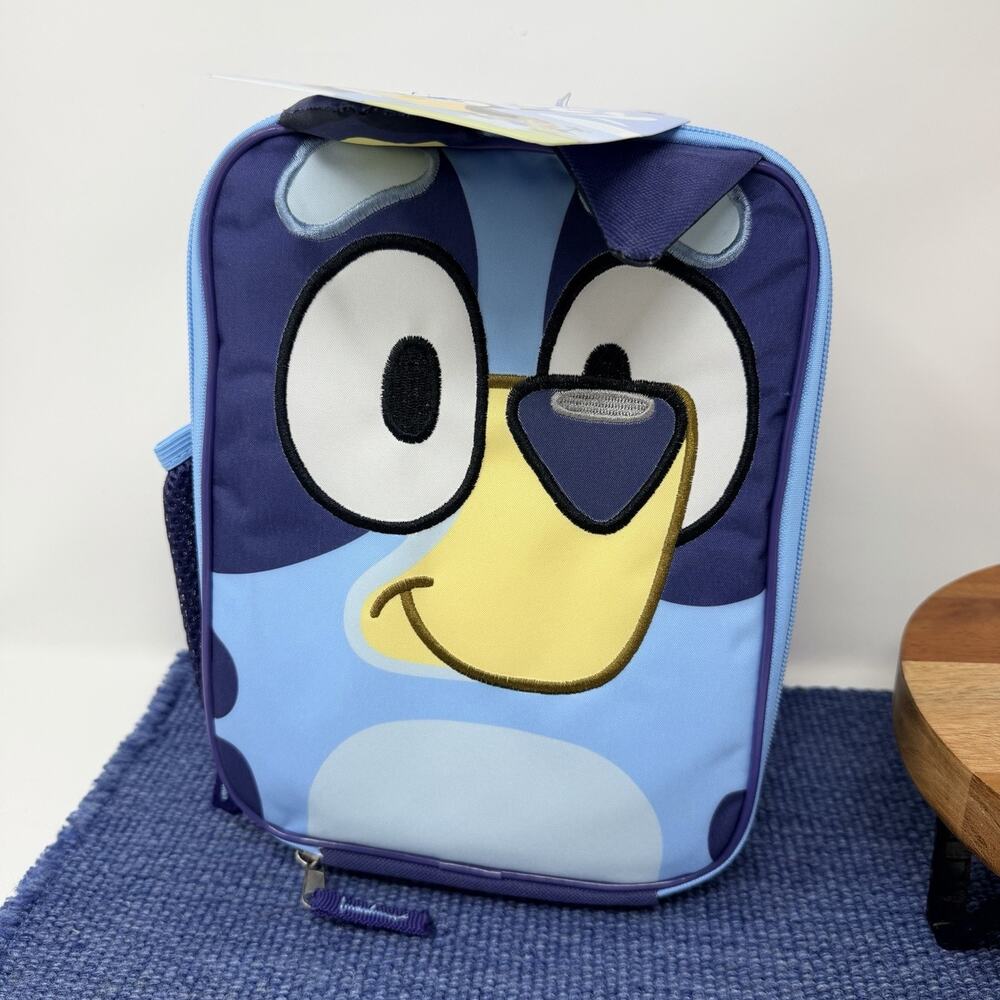 BBC Bluey Kids Lunchbox Insulated Tote Bag Accessory Innovations - NwT -